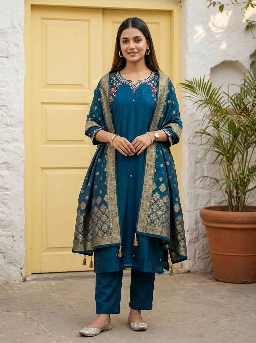 K 919 By Fashid 01 to 13 Series Designer Collection Beautiful Stylish Fancy Colorful Party Wear & Occasional Wear Pure Dola Silk Kurtis At Wholesale Price